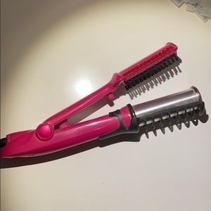 Instyler 2-in-1 Rotating Curling Hair Iron